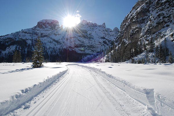 Fun Active organisierte Langlauftouren Südtirol Dolomiten Cortina Skilanglauf Urlaub